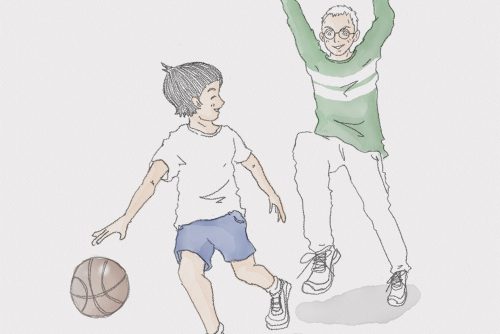 父と息子のバスケットダイアリー